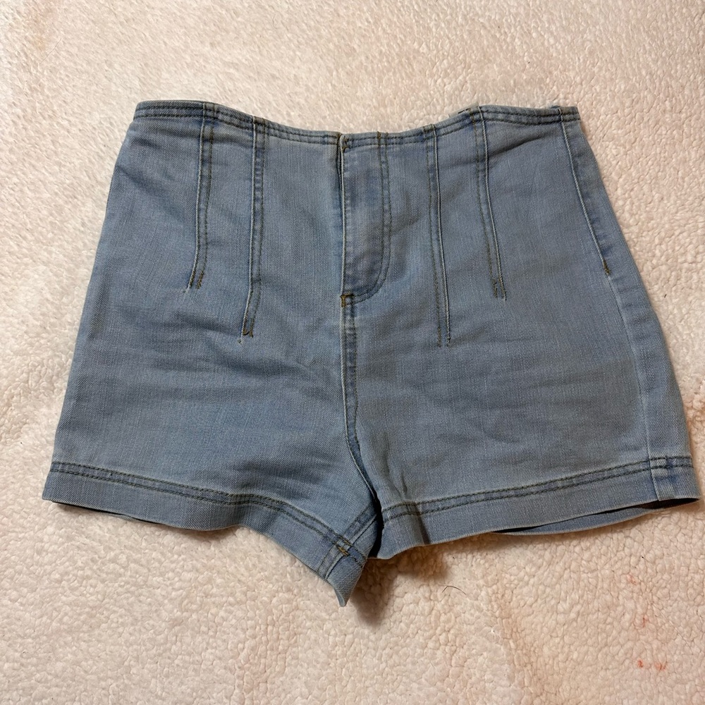 High rise shorts